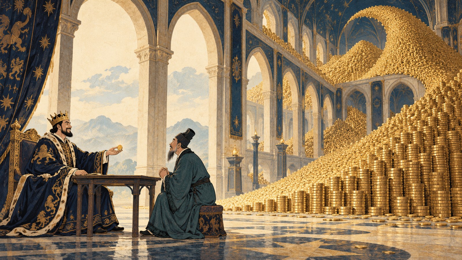 Why Did the King Run Out of Gold?